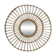 Huge rattan mirror from the 1960s France.