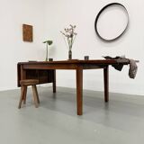 Cherry farmhouse table with 260cm extensions