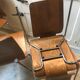 Lot of 4 vintage chairs thermomoulated