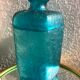 Marcel Franck cotton pot in blue glass 40s
