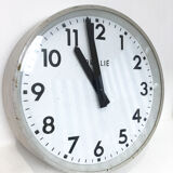 Vintage Brillé industrial clock, 1950