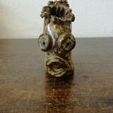 Pique vase zoomorphic flowers by Alexandre kostanda Vallauris