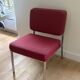 Red chrome armchair