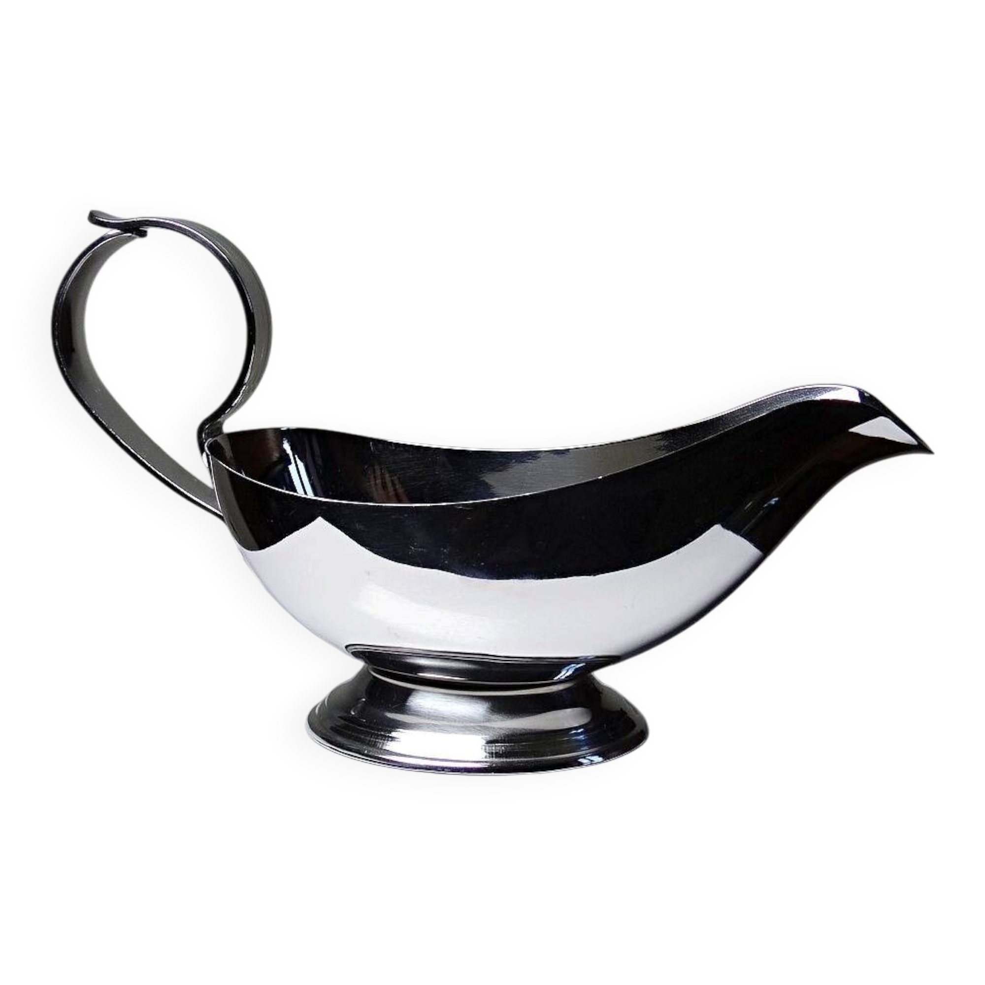 Rémy Letang stainless steel sauce boat 18/10 vintage 1970s-1980s