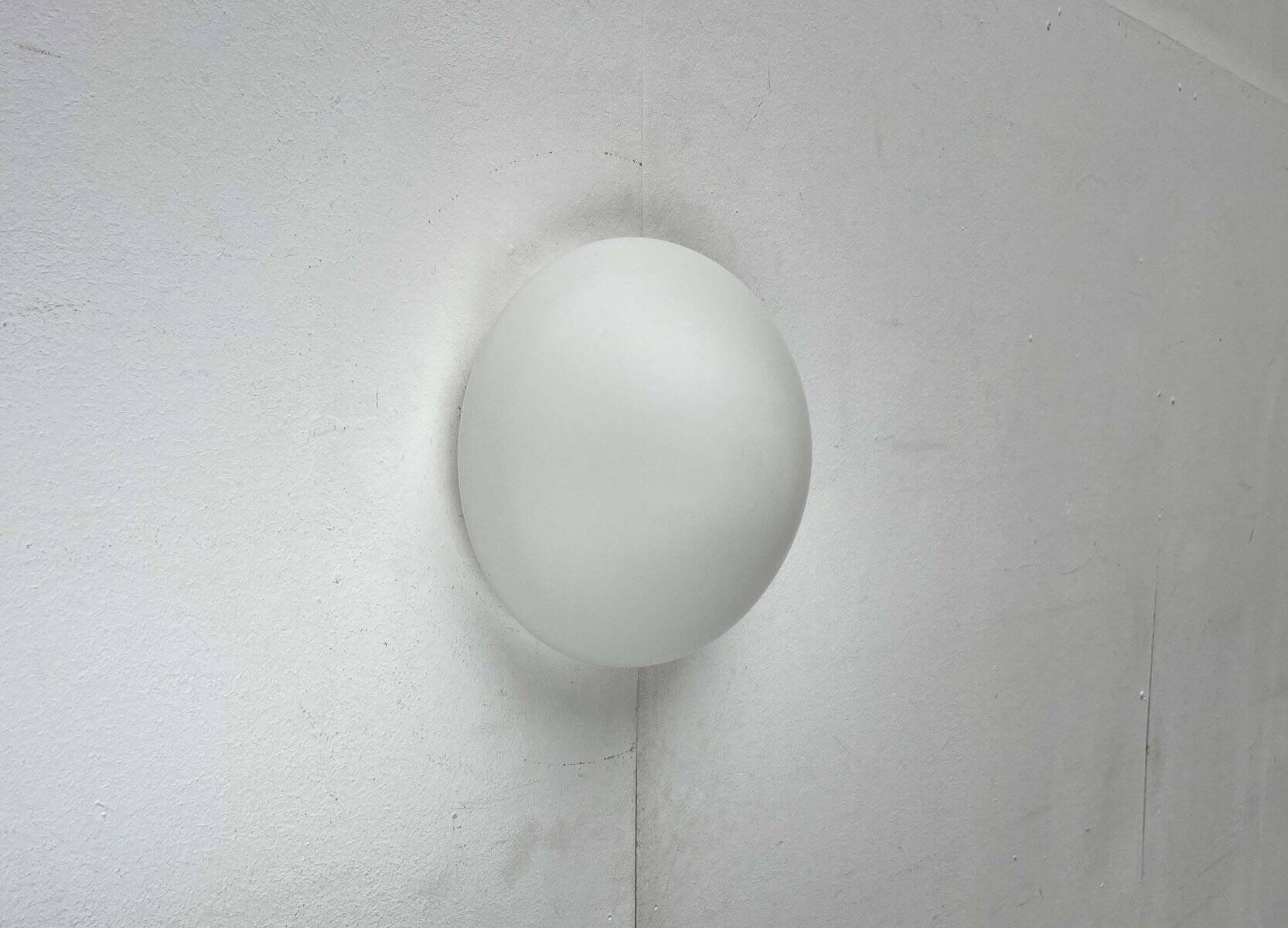 Mid-Century Modern Minimalist Ceiling or Wall Lamp by Wilhelm Wagenfeld for Lindner, Germany, 1950s