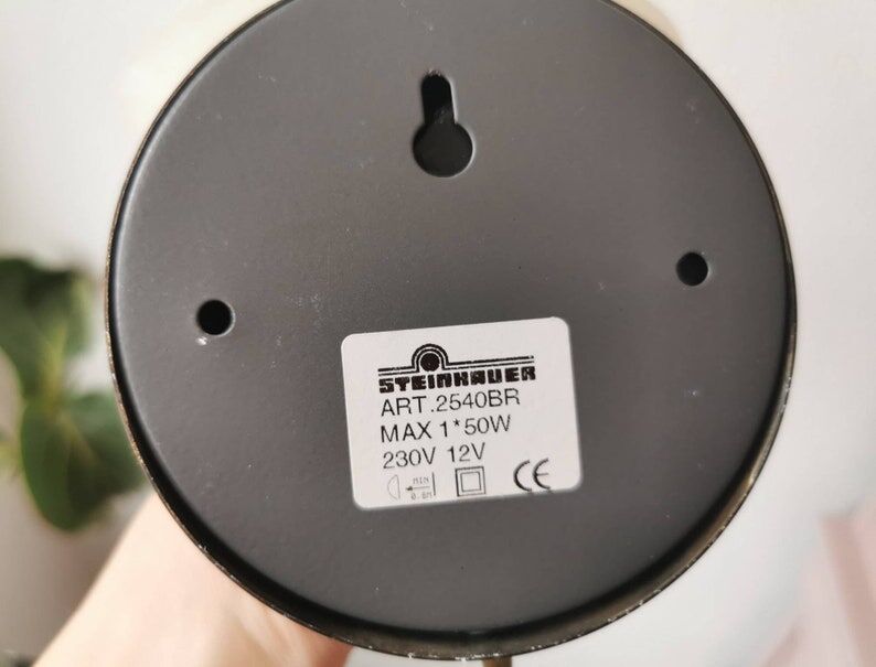 Golden Steinhauer wall lamp, 1990