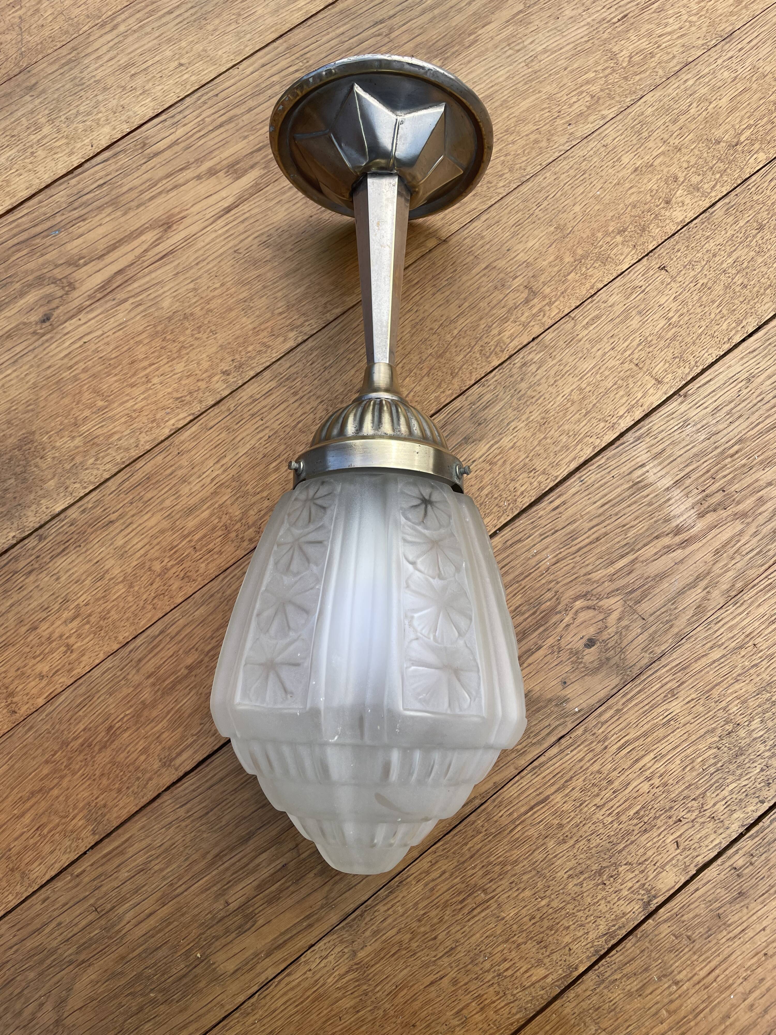 Art deco ceiling lamp
