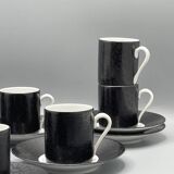 Coffee service for 8 people, Limoges porcelain