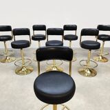 Swedish vintage design bar stools Borje Johanson