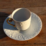 Mocha cup and its Swiss porcelain saucer, 1979