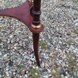 Antique Louis XVI style side table with marble top