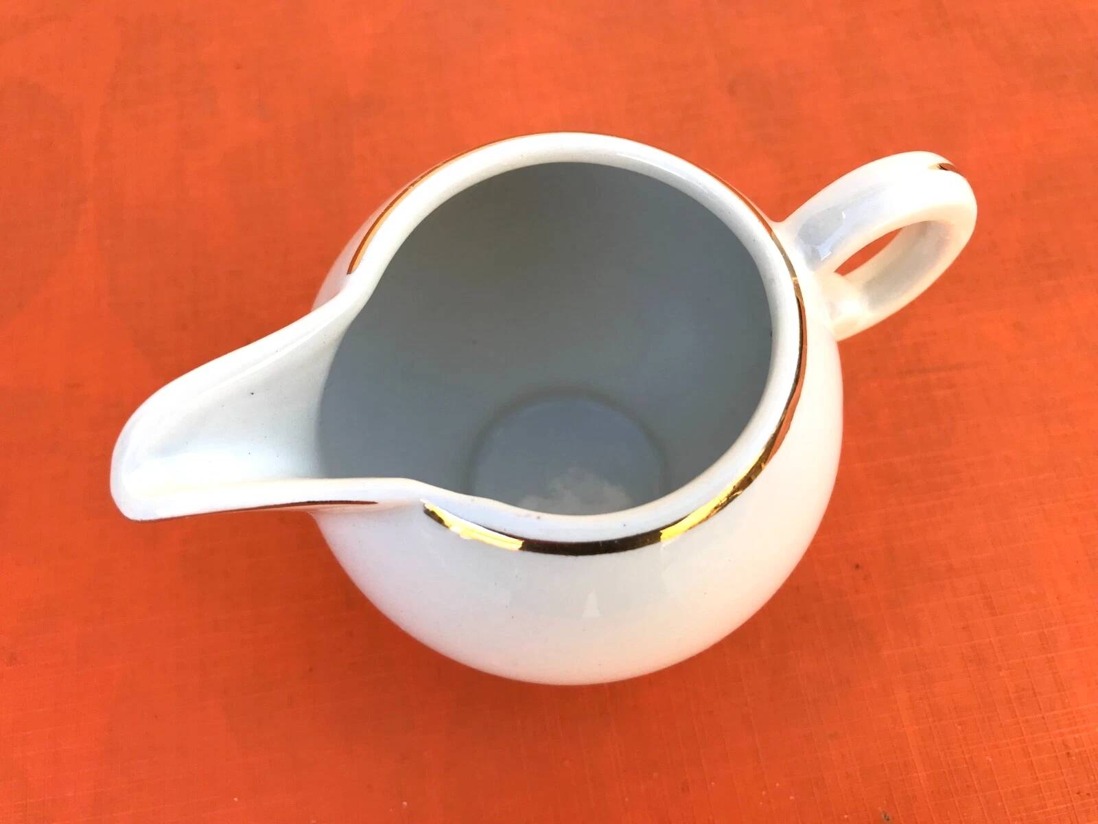 Pitcher / Milk jug KG (Keller Guerin) Earthenware Lunéville France