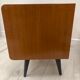 Pair of 1960s bedside tables compass feet