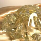 Murano blown glass bowl empty pocket