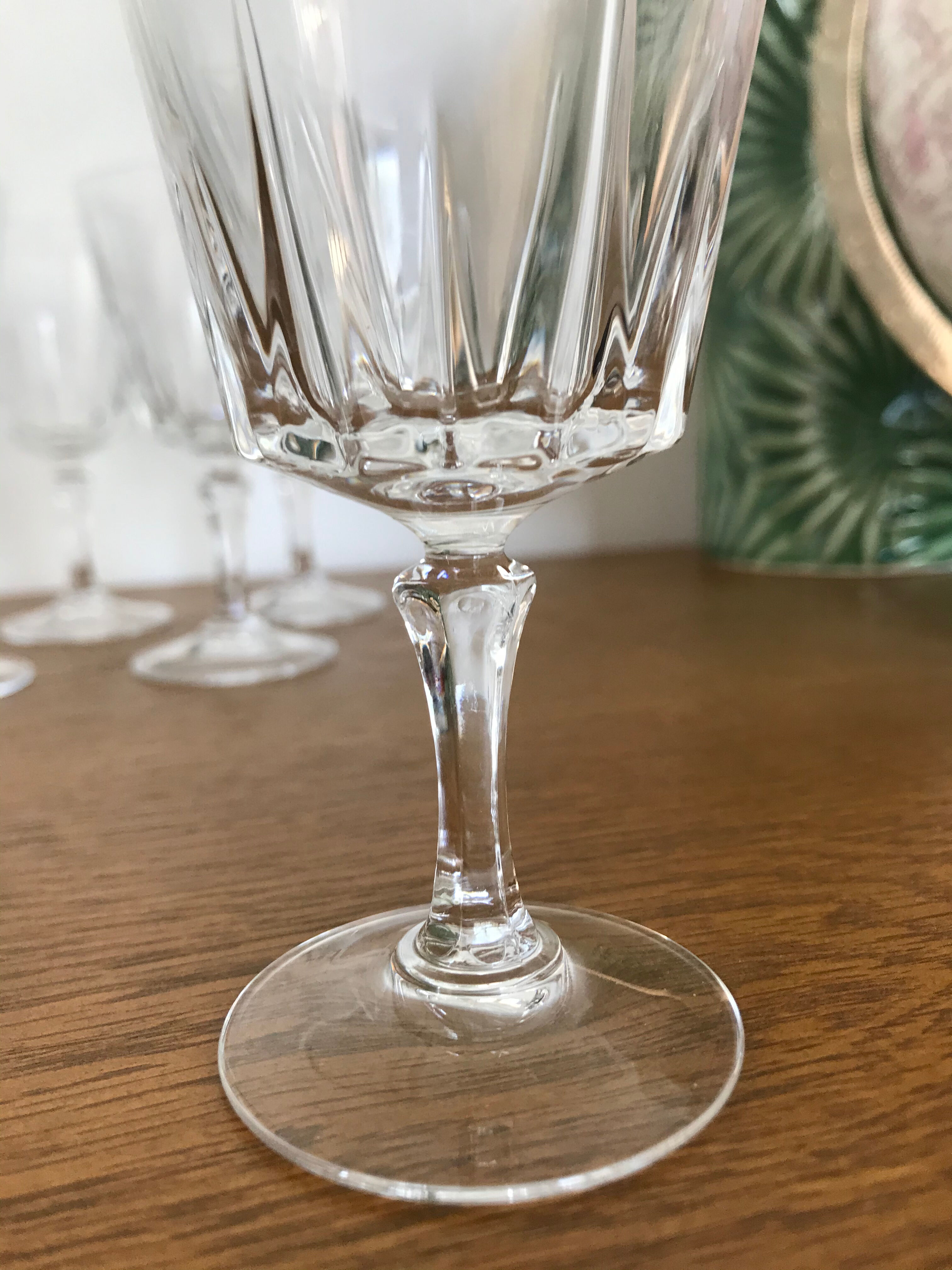 Verres à pied