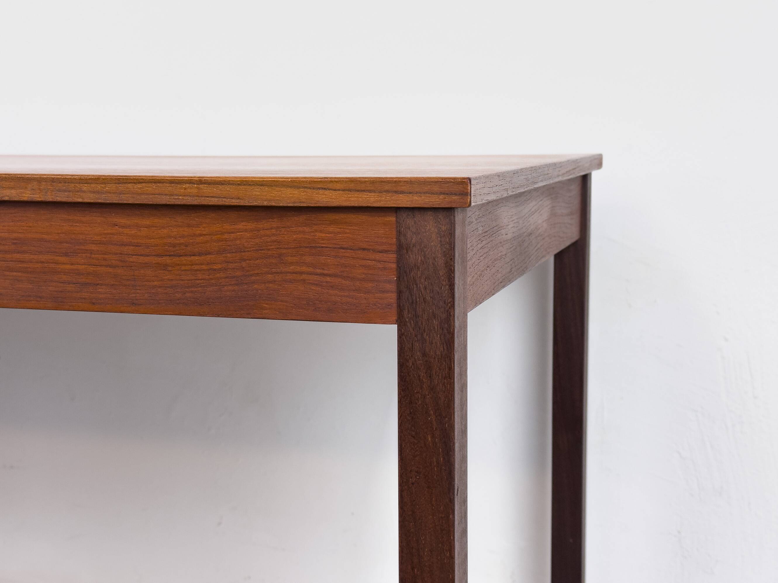 Teak desk with two drawers from Domino Møbler, 1960s