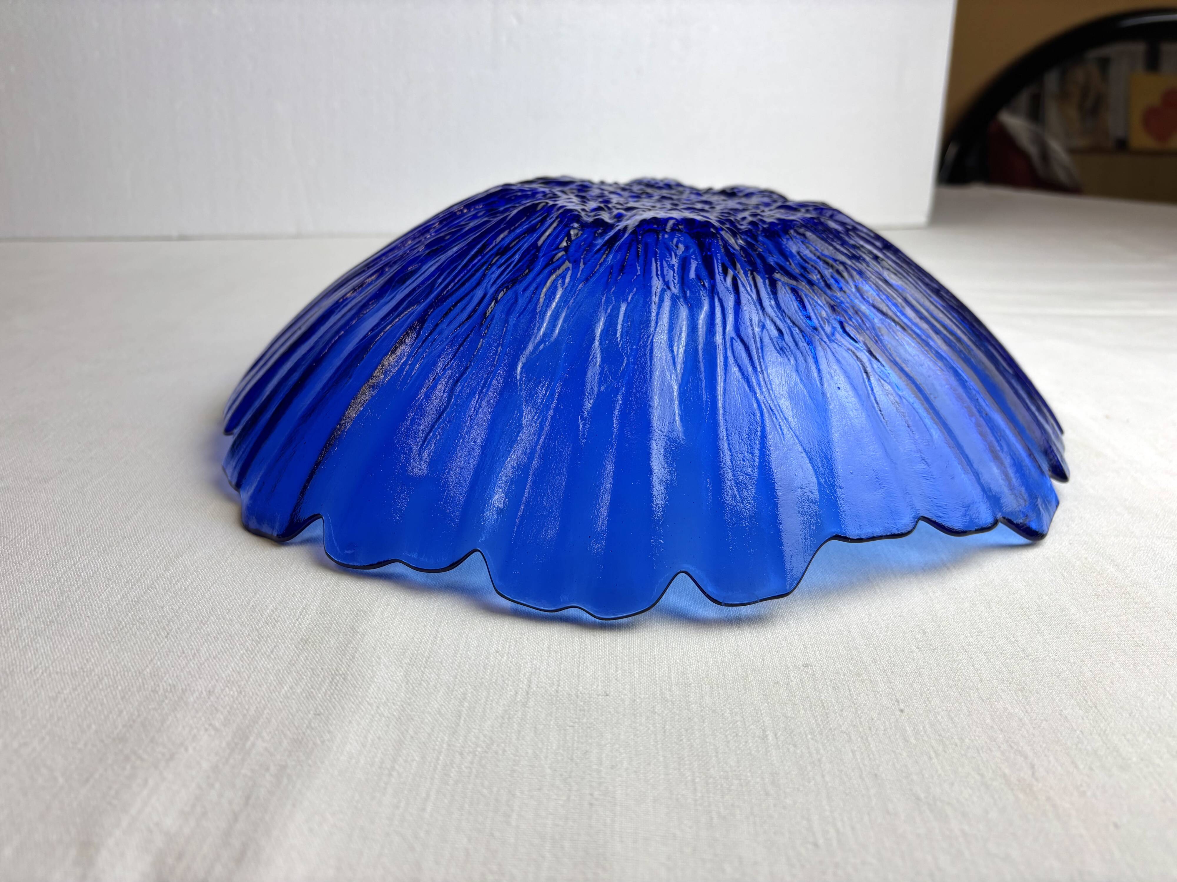 Cobalt blue decorative bowl