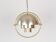 Danish vintage suspension Multi Lite by Louis Weisdorf, Lyfa, 1972
