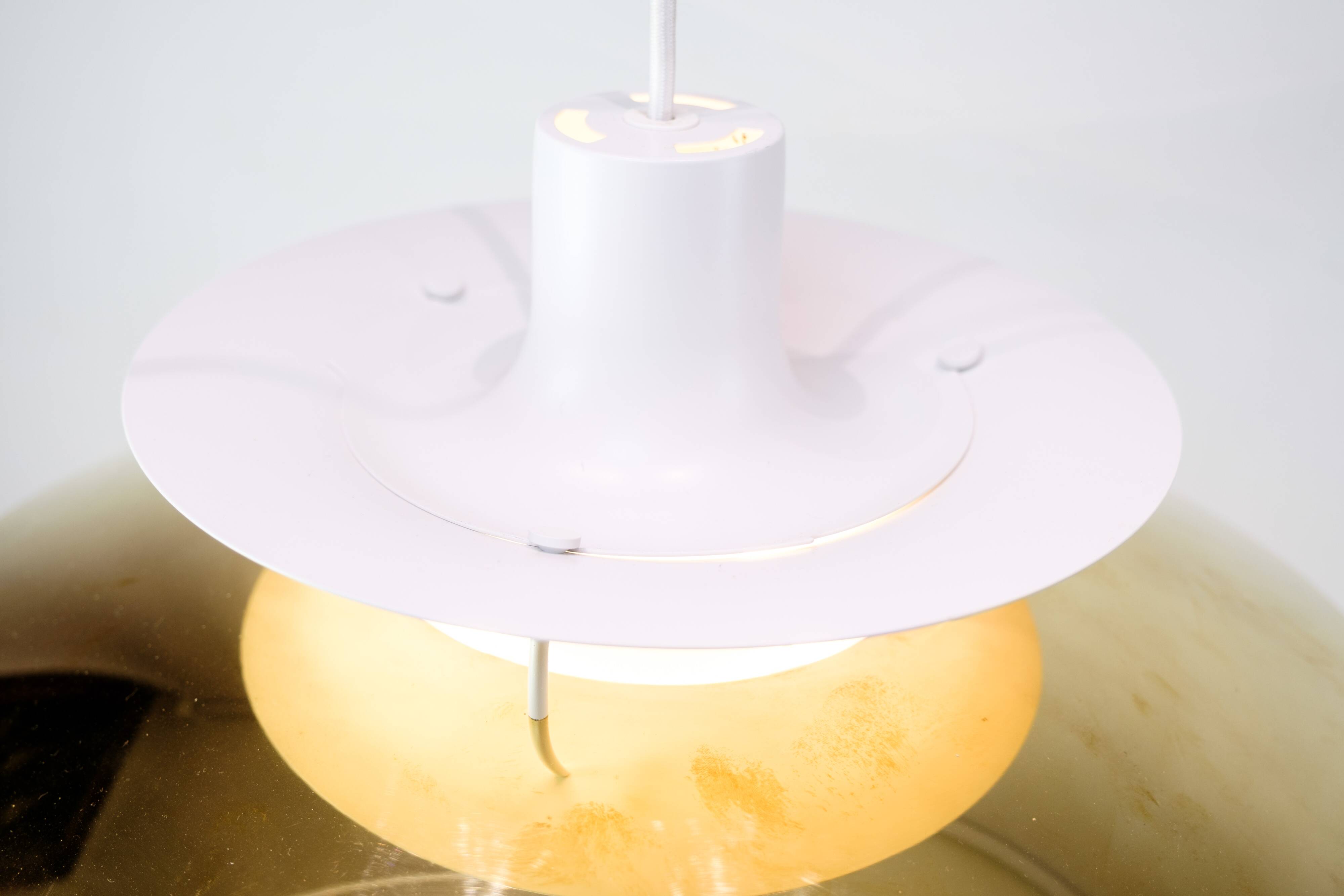 Brass pendant - Model PH5 - Poul Henningsen - Louis Poulsen - 1958