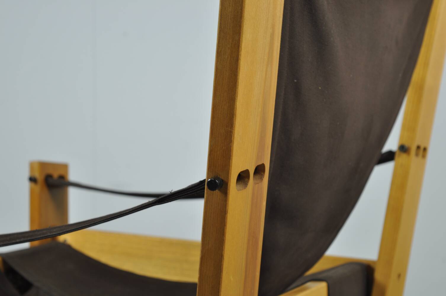 Vintage safari easy chair by john de haard / 1960s  gebroeders jonkers