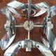Mazzega Murano Space Age Chandelier 70s