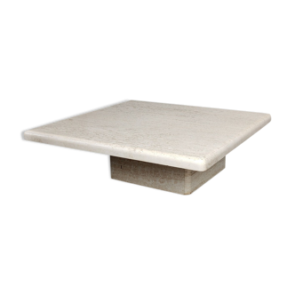 Travertine coffee table from the 80s