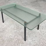 Vintage rectangular coffee table 1950
