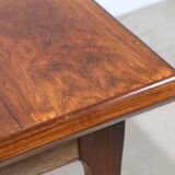 Scandinavian extendable rosewood dining table, 1960s