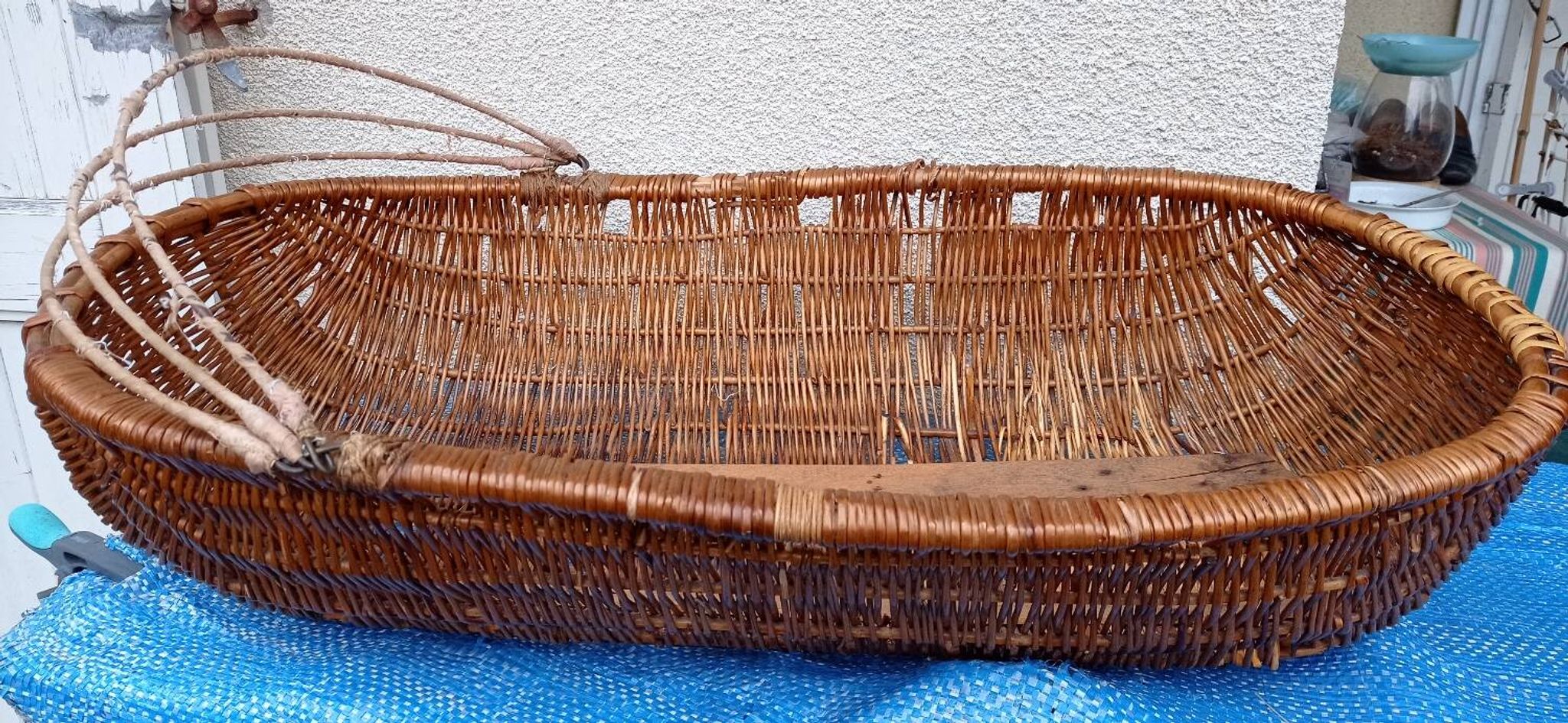 Moses basket baby wicker cradle