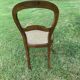 3 chaises cannées de style louis Philippe