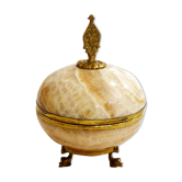 Tripod ball box in onyx