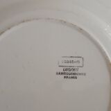 Set of 2 mismatched iron earth plates Digoin