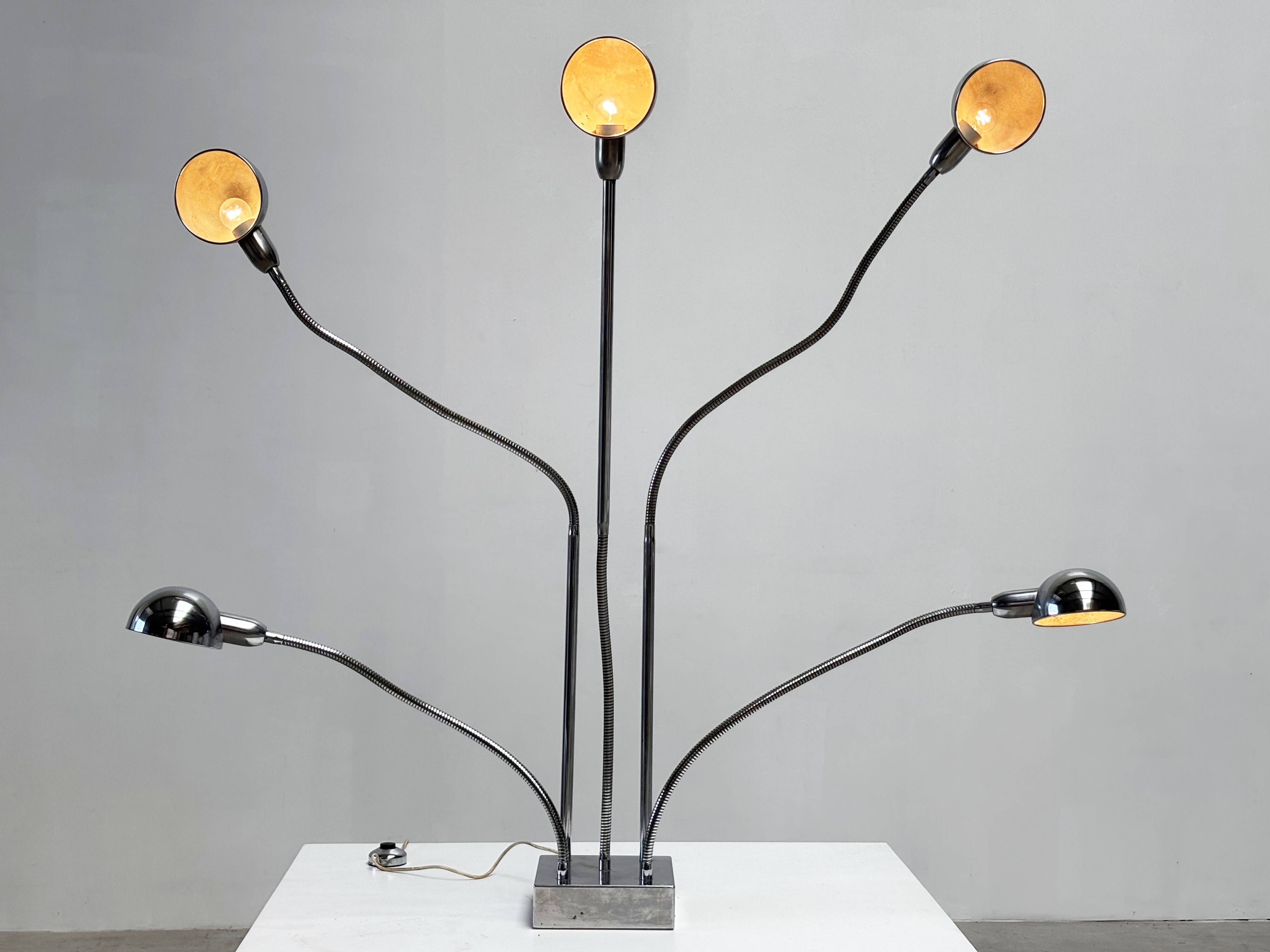 Hydra Floor Lamp by Pierre Folie for Jacques Charpentier