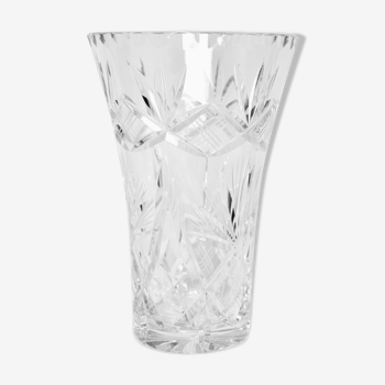 Detailed crystal vase