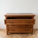 Antique wooden chest of drawers with three drawers.