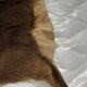 Goat skin rug, 20th century.