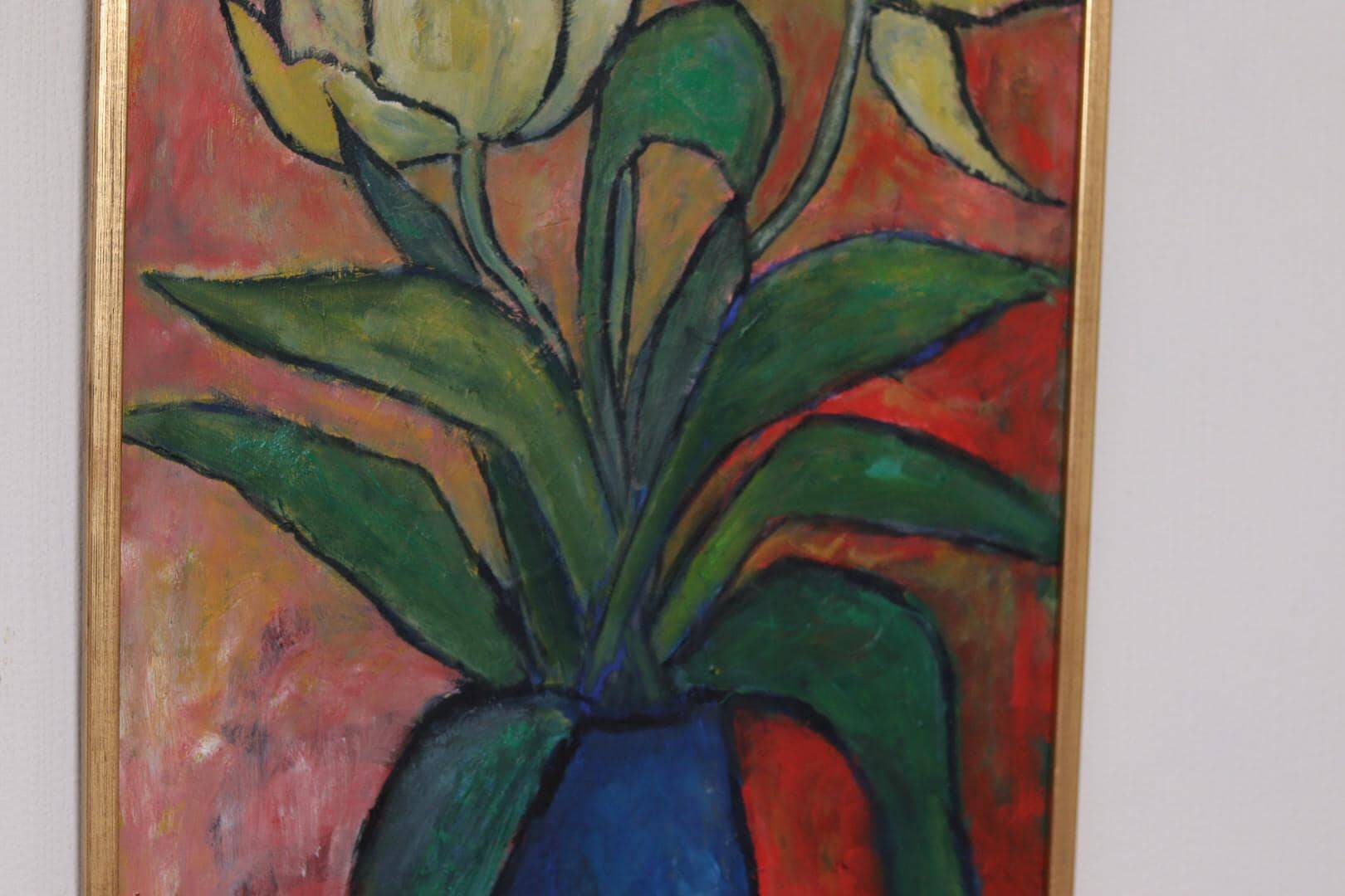 “Bold Flower Motif” by Elisabeth Sellergren