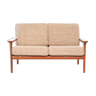 2 seater sofa, Sven Ellekaer by Komfort, vintage teak