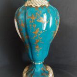 Pair of vases with porcelain lids from Paris, late 19th century