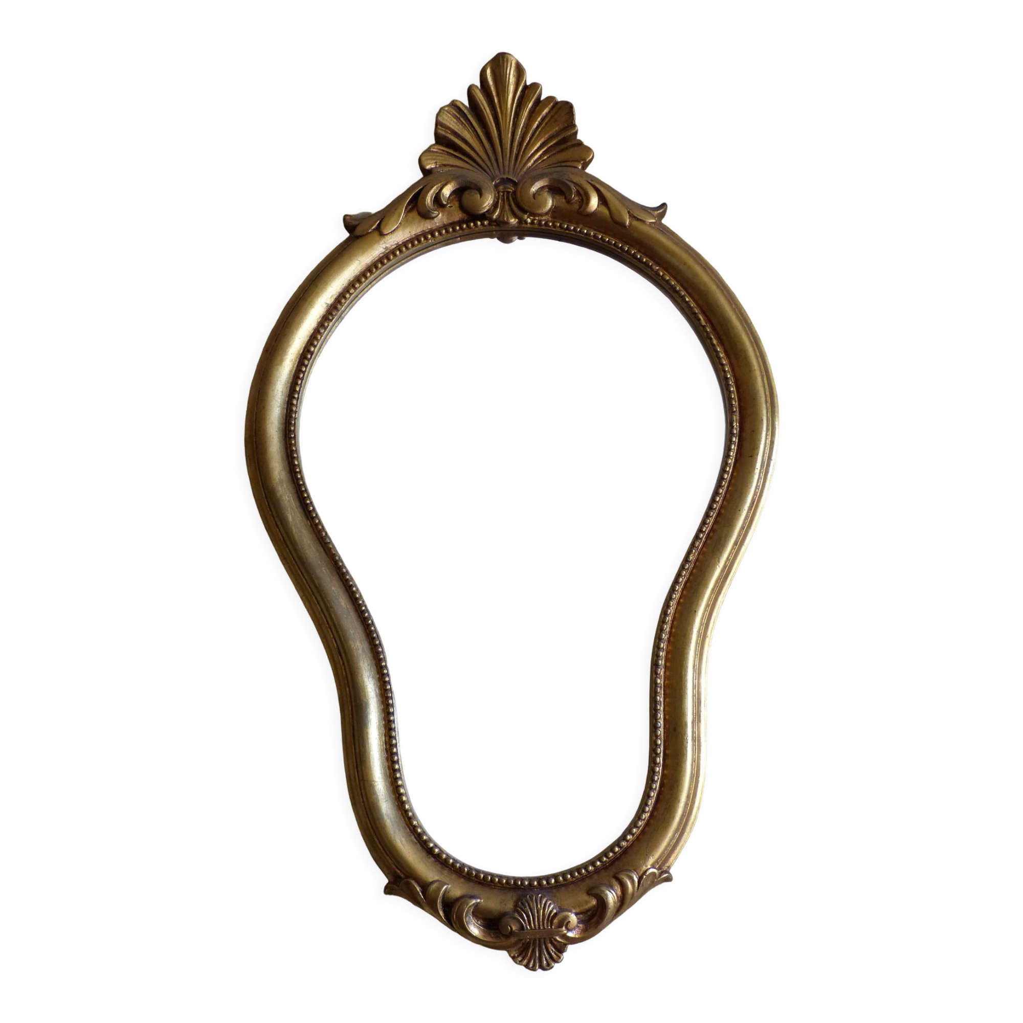 Golden rocaille mirror Louis XV style