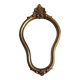 Miroir rocaille doré style Louis XV