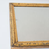 Old golden mirror 19th