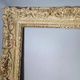 Large old Montparnasse carved wood frame 72x63 for painting 52x44 cm B161
