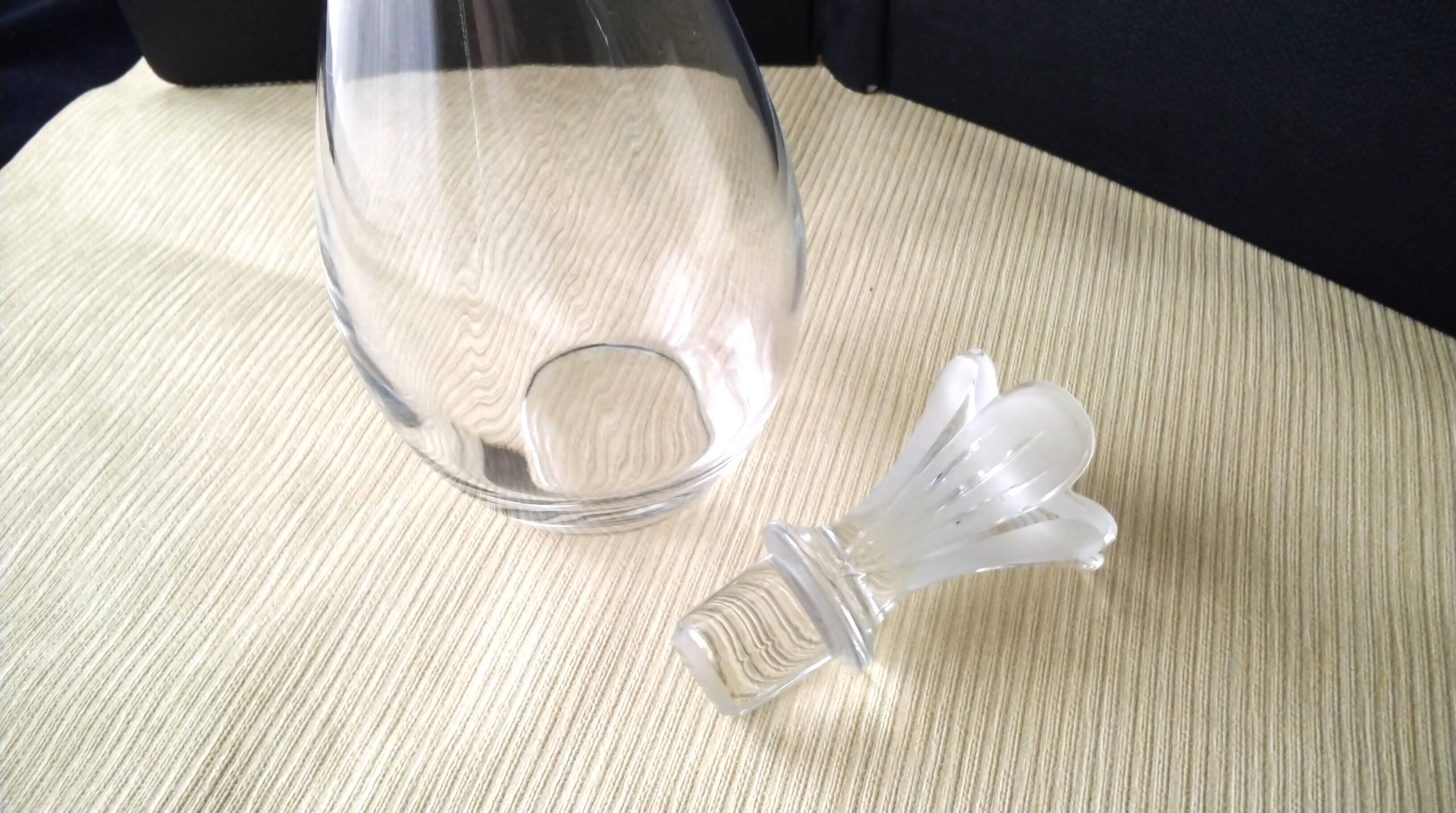 Carafe à décanter Cristal d'Arques  Modèle Granville