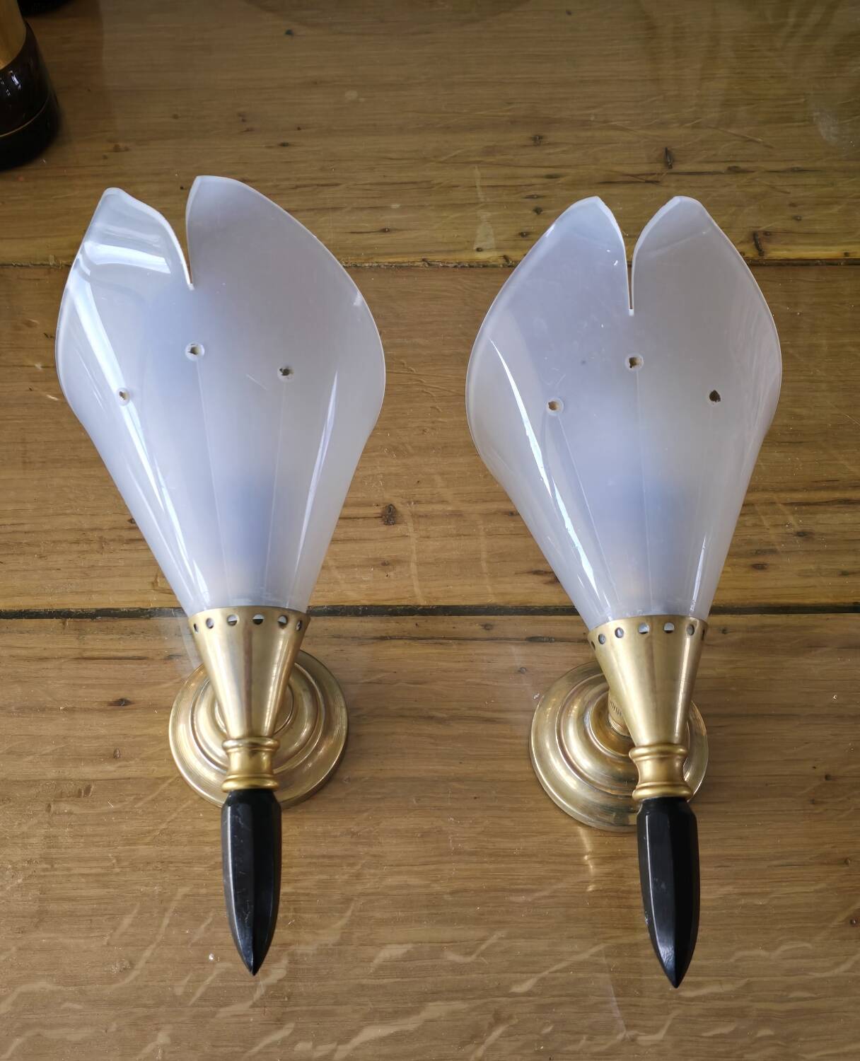 Pair of Rockabilly Wall Lights