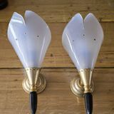 Pair of Rockabilly Wall Lights