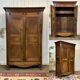 19th-century Breton wardrobe in oak and chestnut.