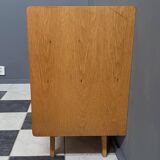 Pink Triple front Jiri Jiroutek sideboard for Interier Praha 1960s