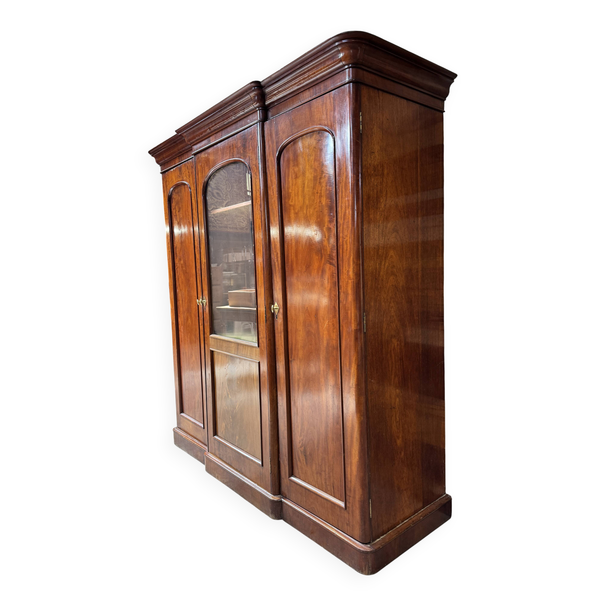 Victorian mahogany library
