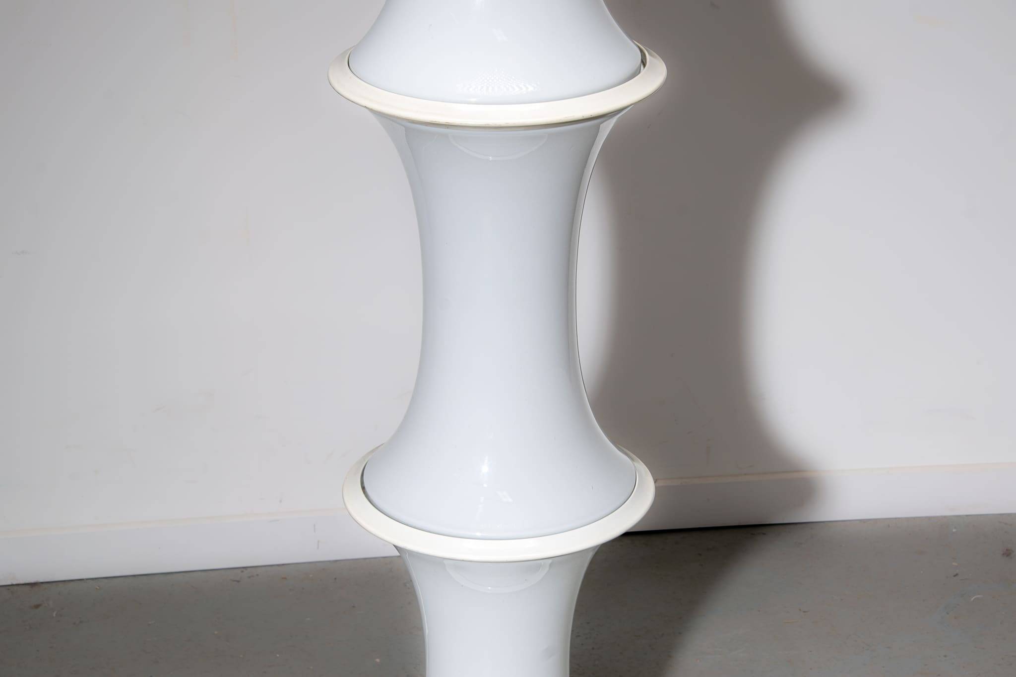 Enrico Tronconi Lampadaire en bambou Vistosi